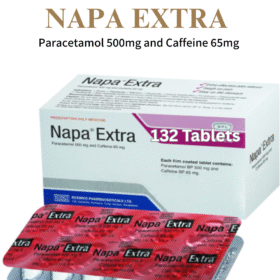 Napa Extra The Paracetamol 500mg and caffeine 65mg Containing Tablets